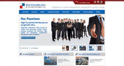 Desktop Screenshot of hazpazarlama.com